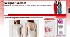 Desktop Screenshot of designerdresses.me.uk